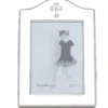 Abbey Cross Silverplate 5x7 Photo Frame