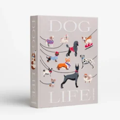 A Dog's Life Embroidered Photo Album