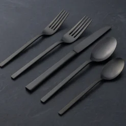 Allay Midnight 20-Piece Flatware Set