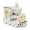Animal Train Silverplate Bank