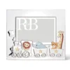 Animal Train Silverplate 5x7 Photo Frame