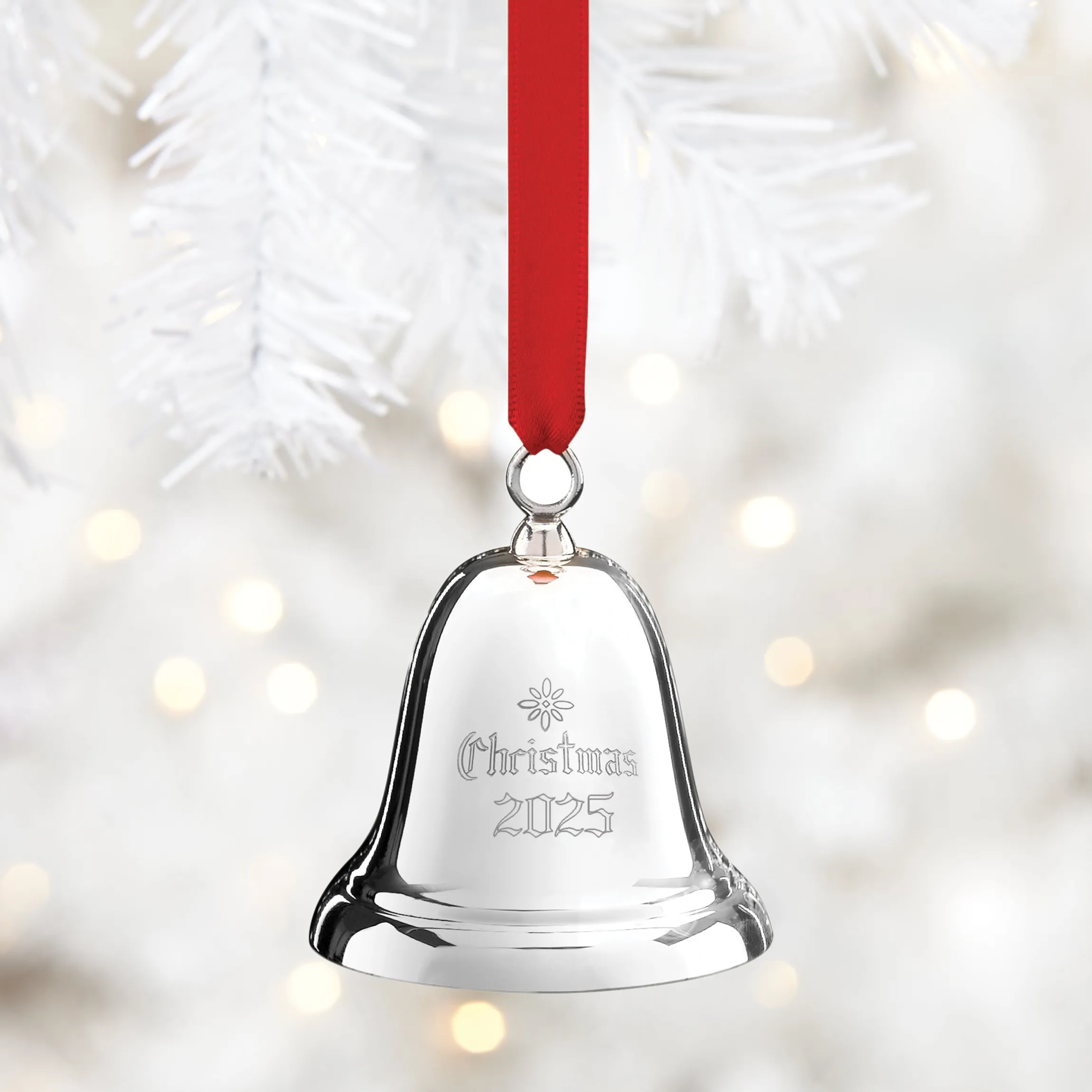 2025 Annual Christmas Bell Sterling Silver Ornament