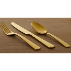 Aptitude Gold 20-Piece Flatware Set
