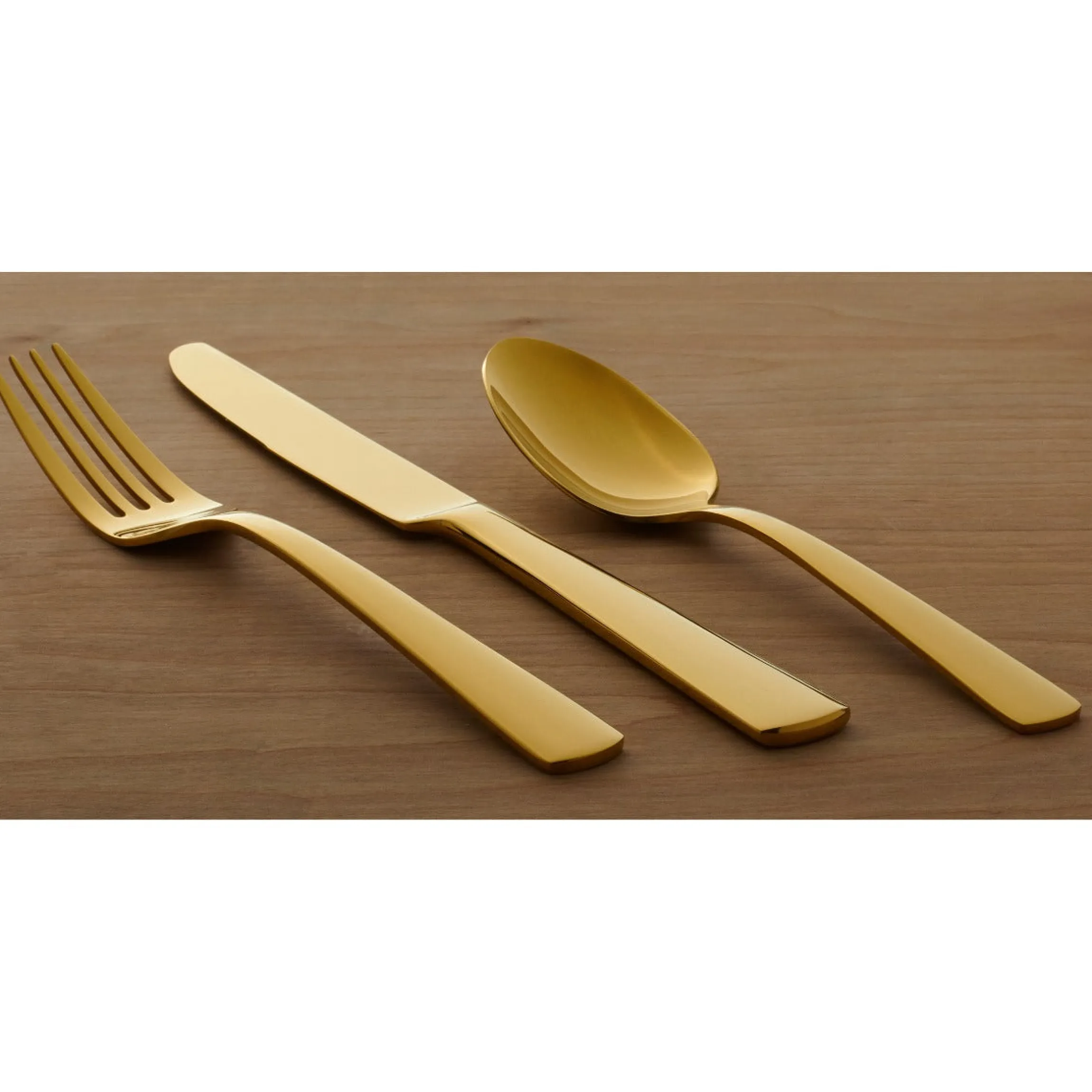 Aptitude Gold 20-Piece Flatware Set