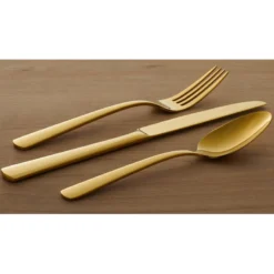 Aptitude Gold 20-Piece Flatware Set