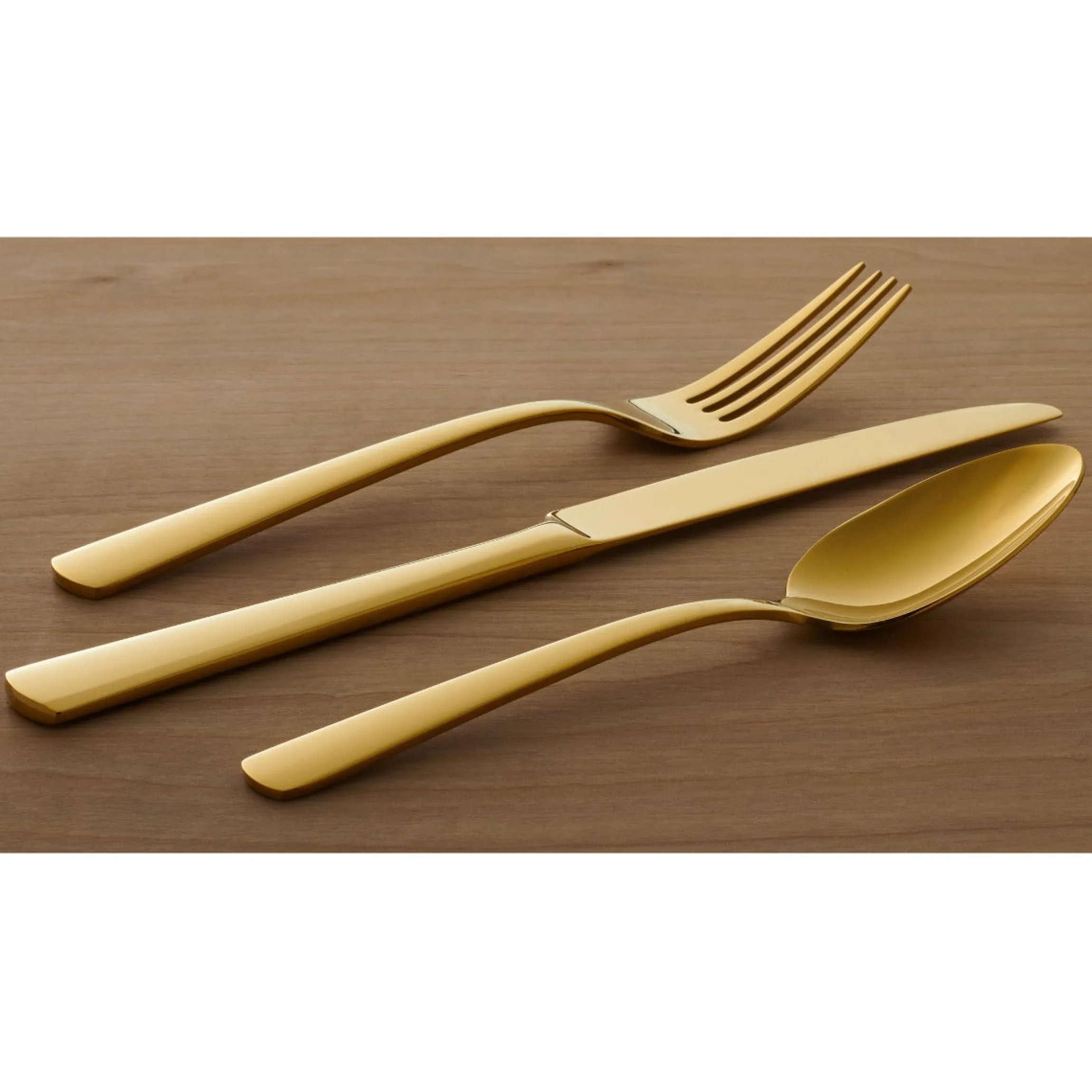 Aptitude Gold 20-Piece Flatware Set
