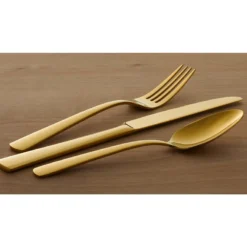 Aptitude Gold 20-Piece Flatware Set