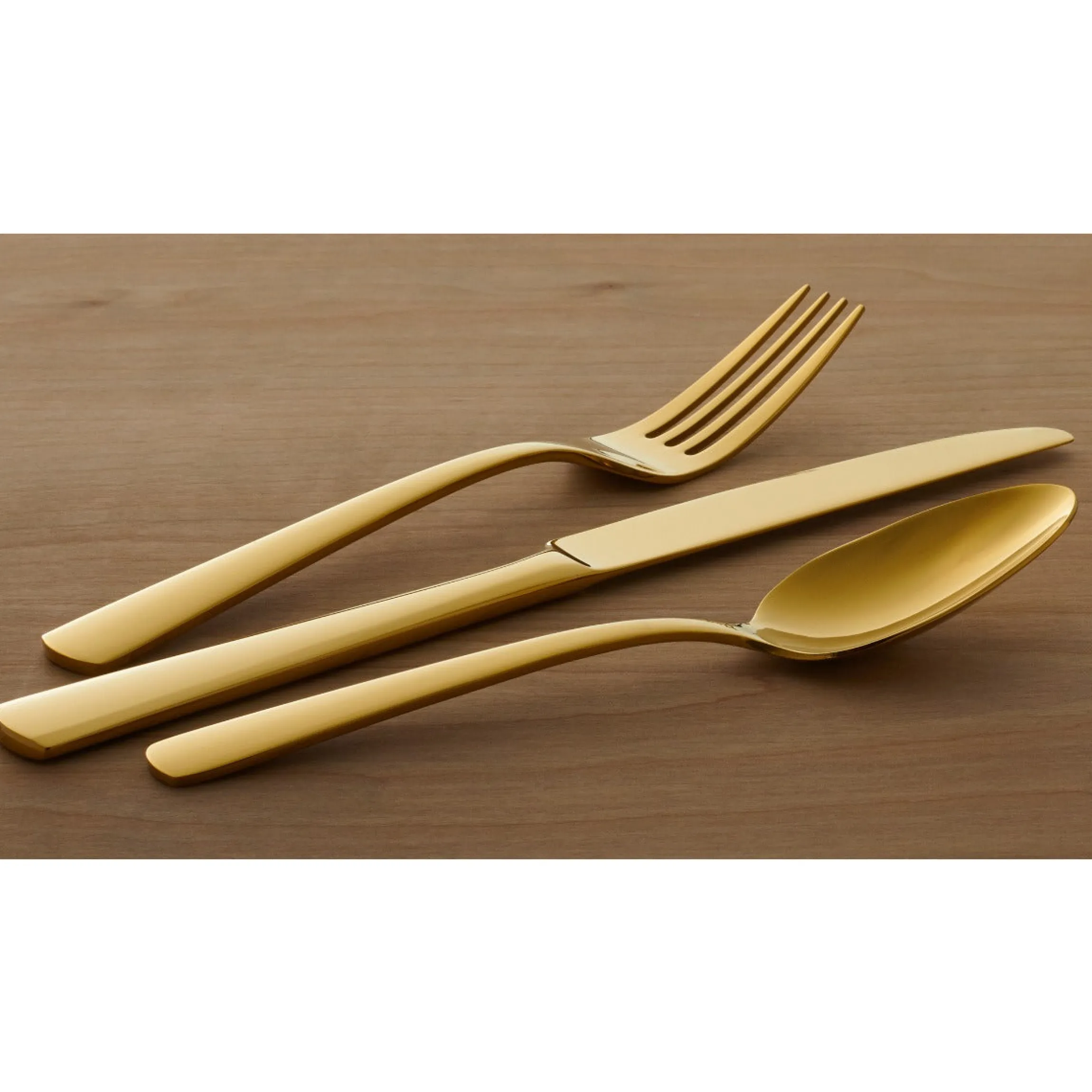 Aptitude Gold 20-Piece Flatware Set