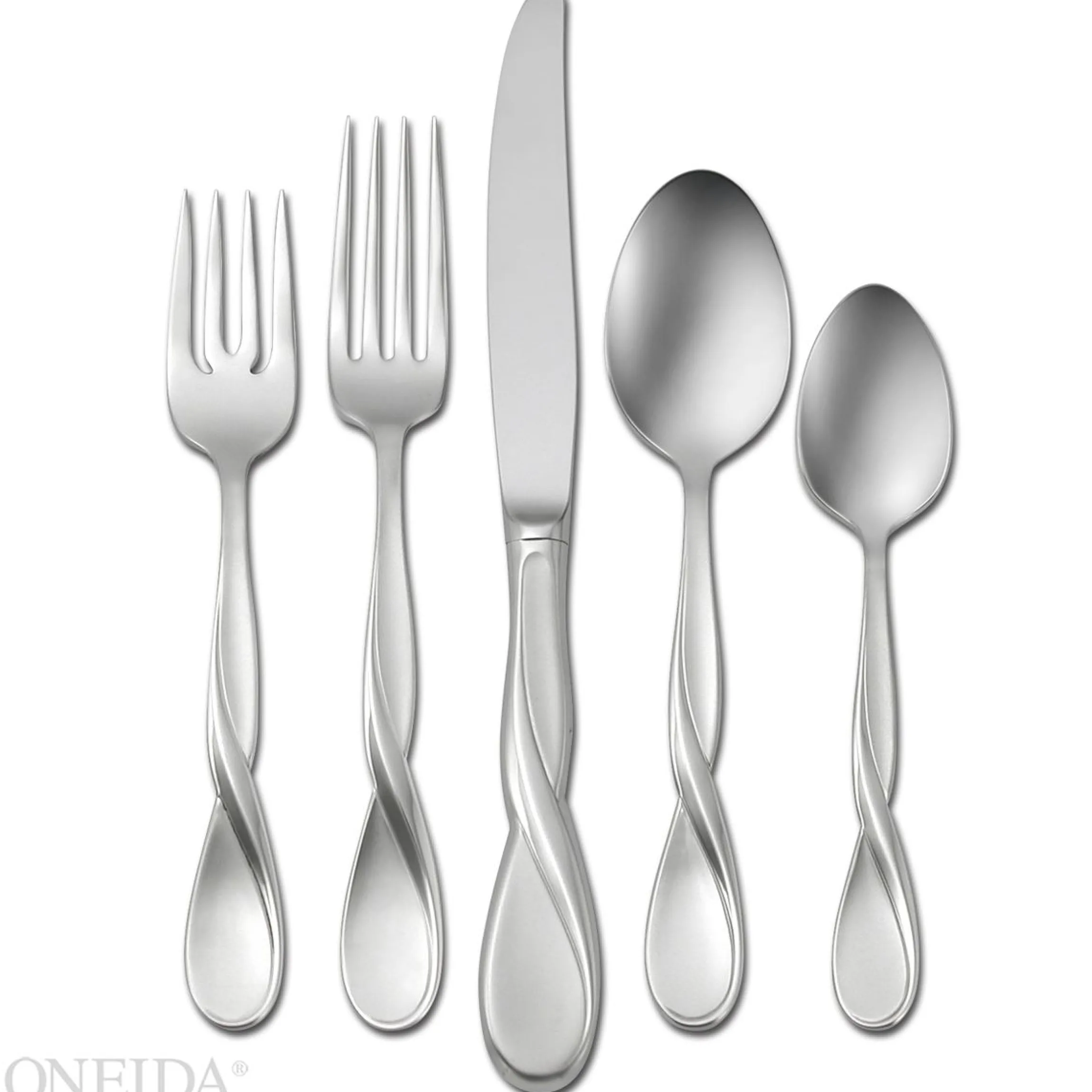 Aquarius Satin 5-Piece Place Setting