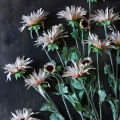 Artificial Blush Chrysanthemum Stem