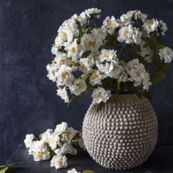 Artificial Cream Rose Spray