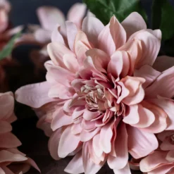 Artificial Flamingo Dahlia Stem