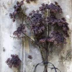 Artificial Purple Queen Anne's Lace Stem