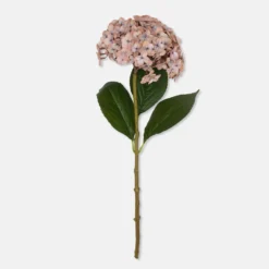 Artificial Real Touch Antique Blush Hydrangea Stem