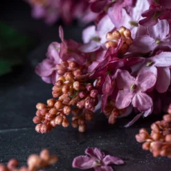 Artificial Sunset Cone Hydrangea Stem