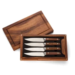 Asher Steak Knives, Set of 4 with Box