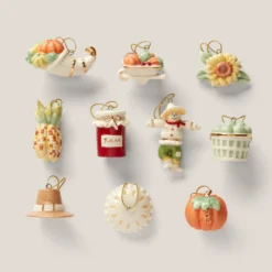 Autumn Favorites 10-Piece Mini Ornament Set