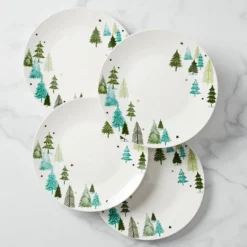 Balsam Lane Dinner Plates, Set of 4