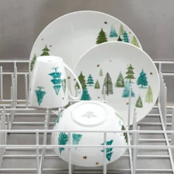 Balsam Lane Mugs, Set of 4