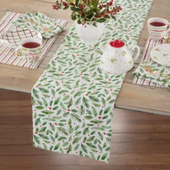 Bayberry Merry & Bright Dinner Napkins, Set of 4
