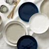 Bay Colors Grey Accent Plates, Set of 4