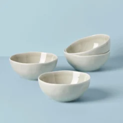 Bay Colors Grey All-Purpose Bowls, Set of 4