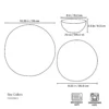 Bay Colors Grey 12-Piece Dinnerware Set
