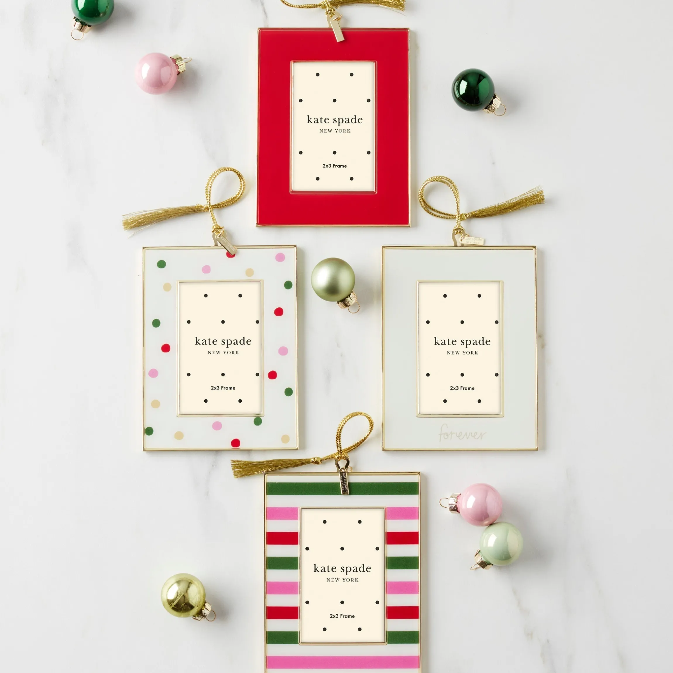 Be Jolly Dot Mini Frame Ornament