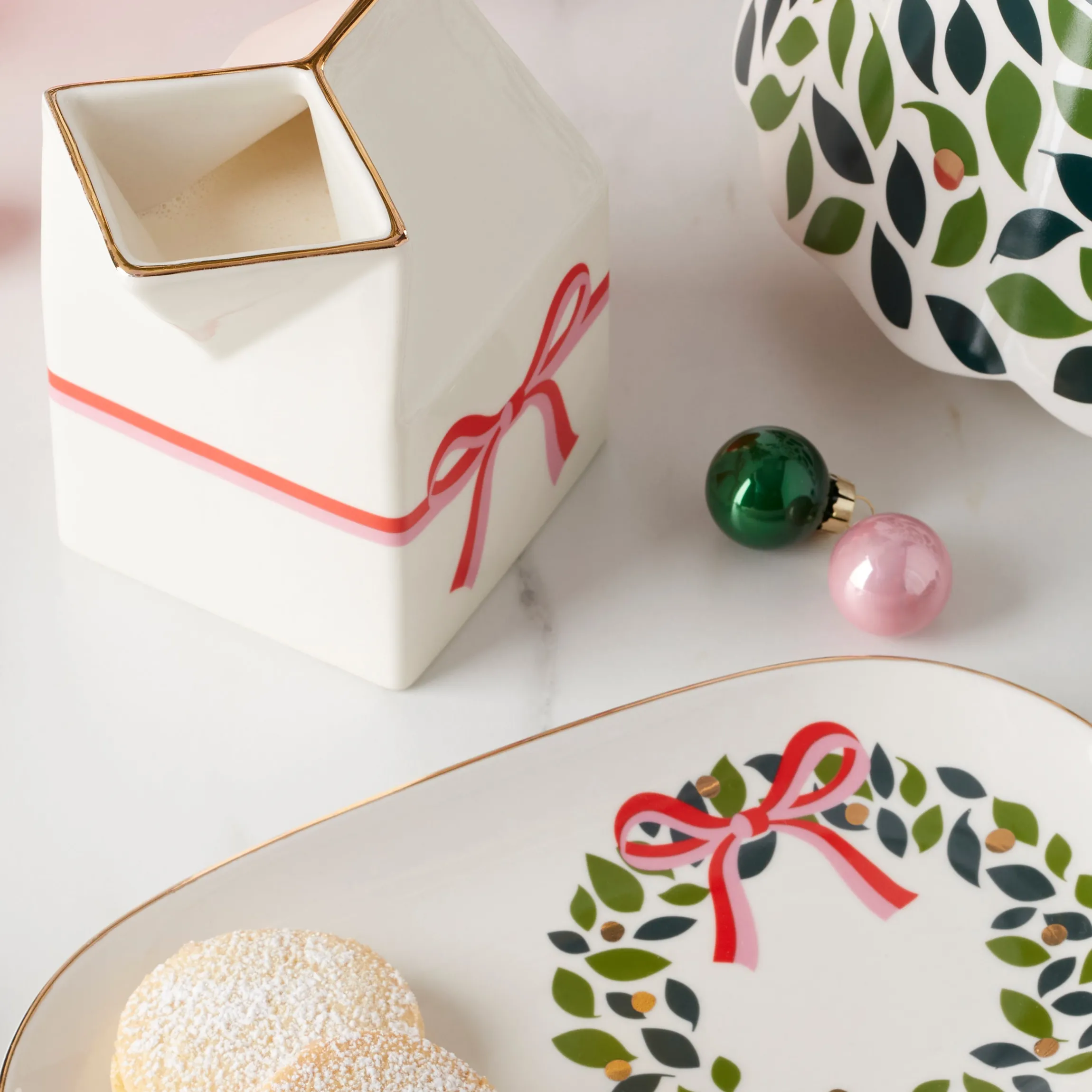 Be Jolly Milk & Cookie Plate