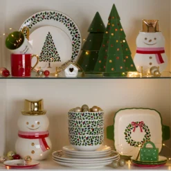 Be Jolly Snowman Cookie Jar