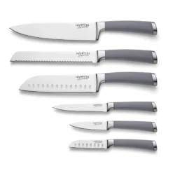 Beton 7-Piece Cutlery Block Set