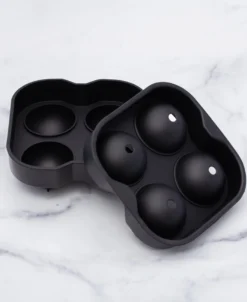 Black Round Silicone XL Ice Mold