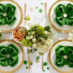 Blossom Lane Accent Plates, Set of 4