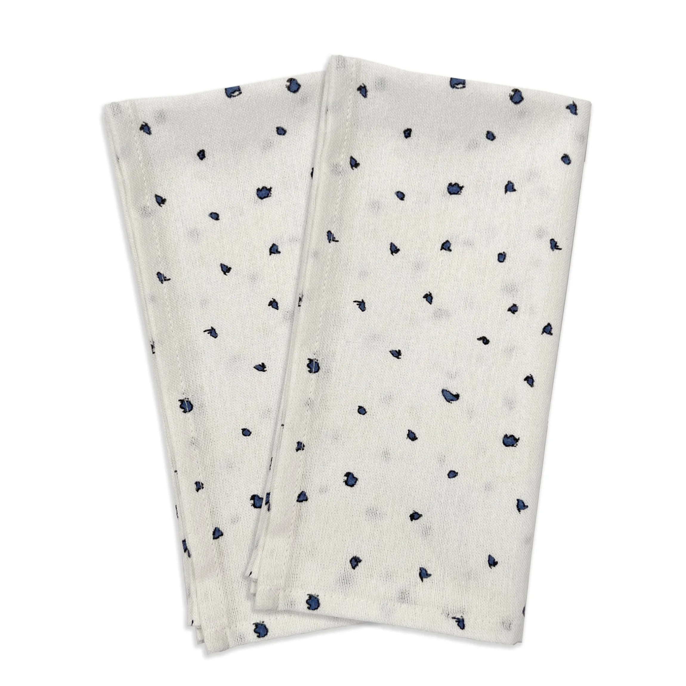 Blue Bay Dot Dinner Napkin, Set of 2