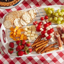 Blue Bay Melamine Handled Platter