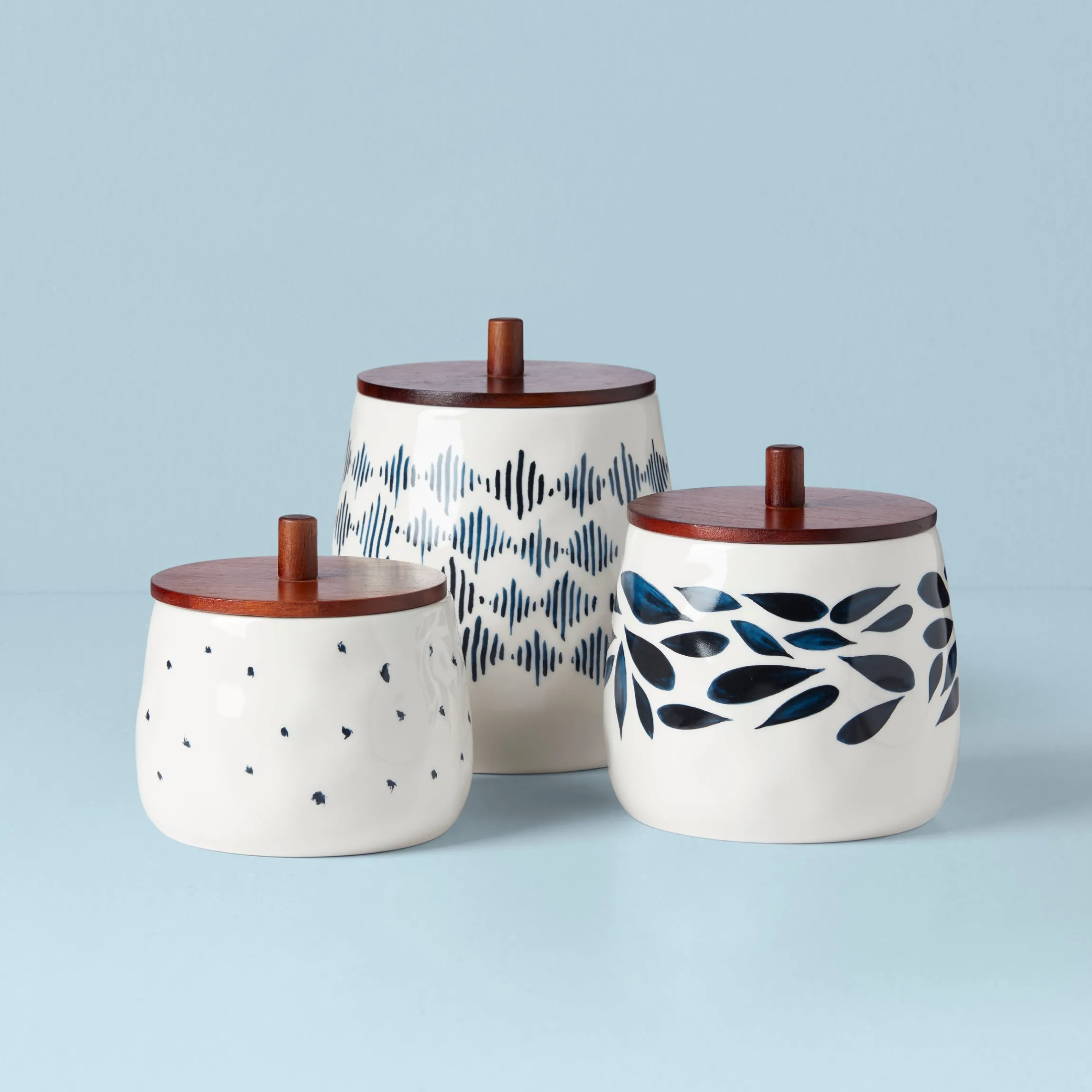 Blue Bay 3-Piece Canister Set
