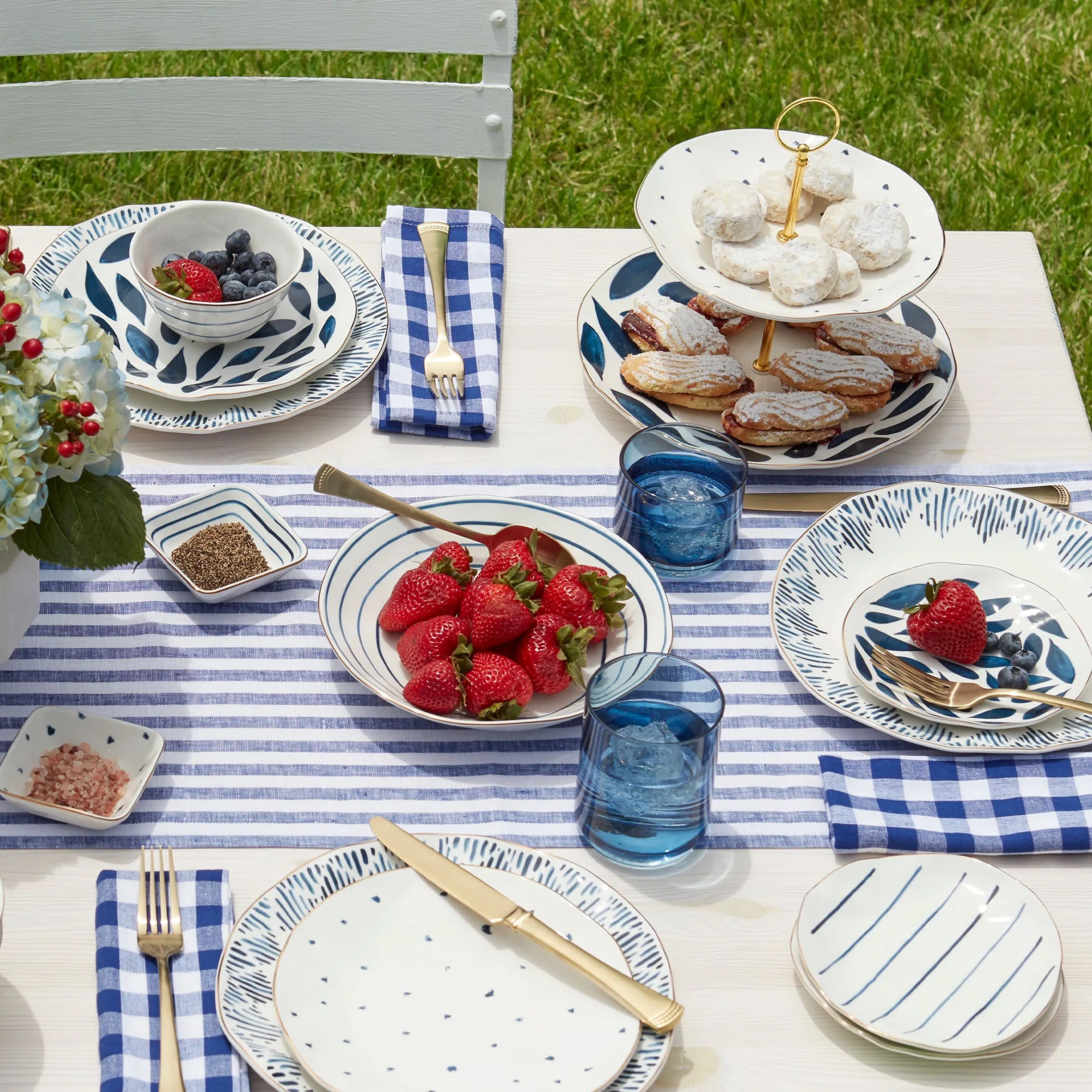 Blue Bay 12-Piece Dessert Set