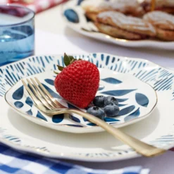 Blue Bay 12-Piece Dinnerware Set