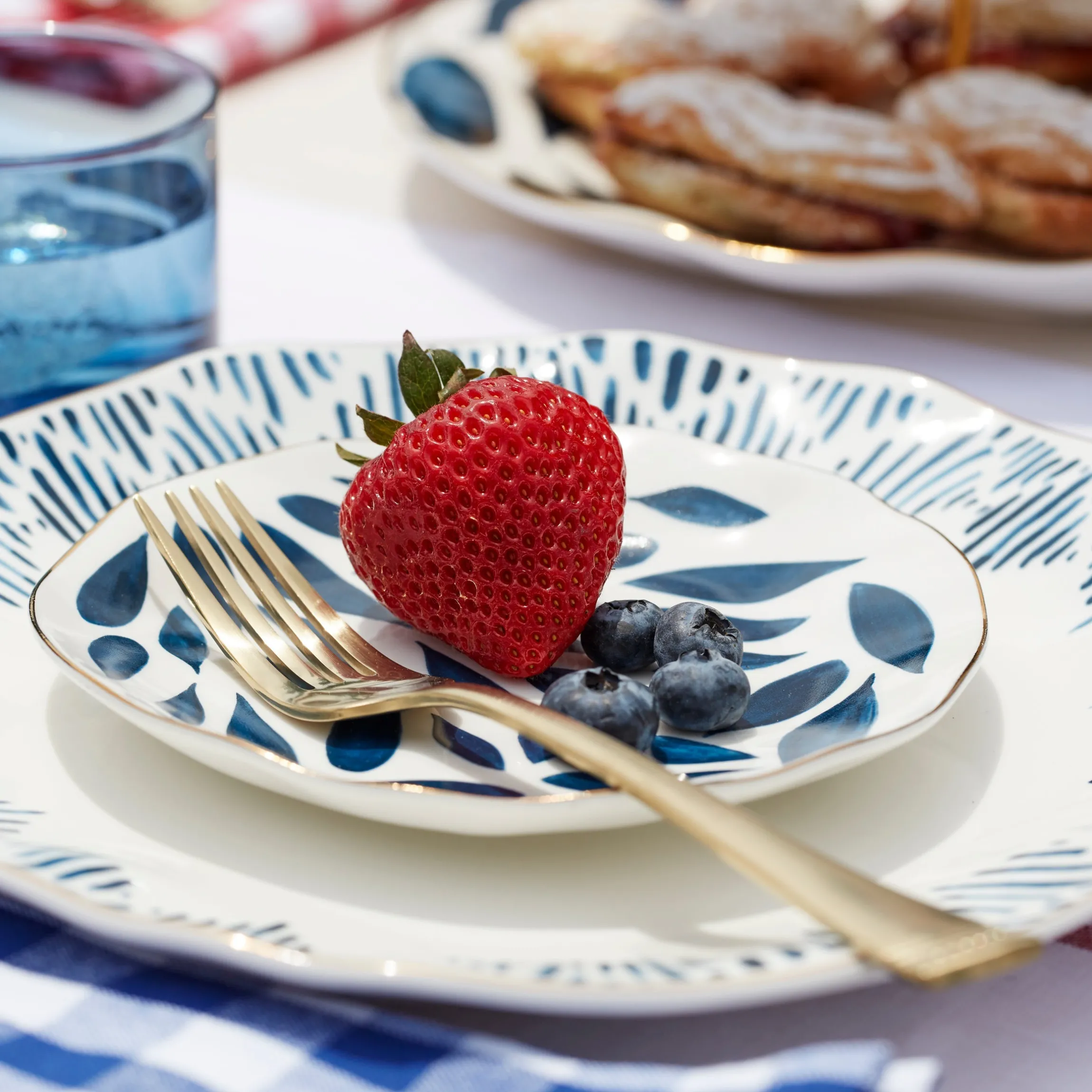 Blue Bay 12-Piece Dinnerware Set