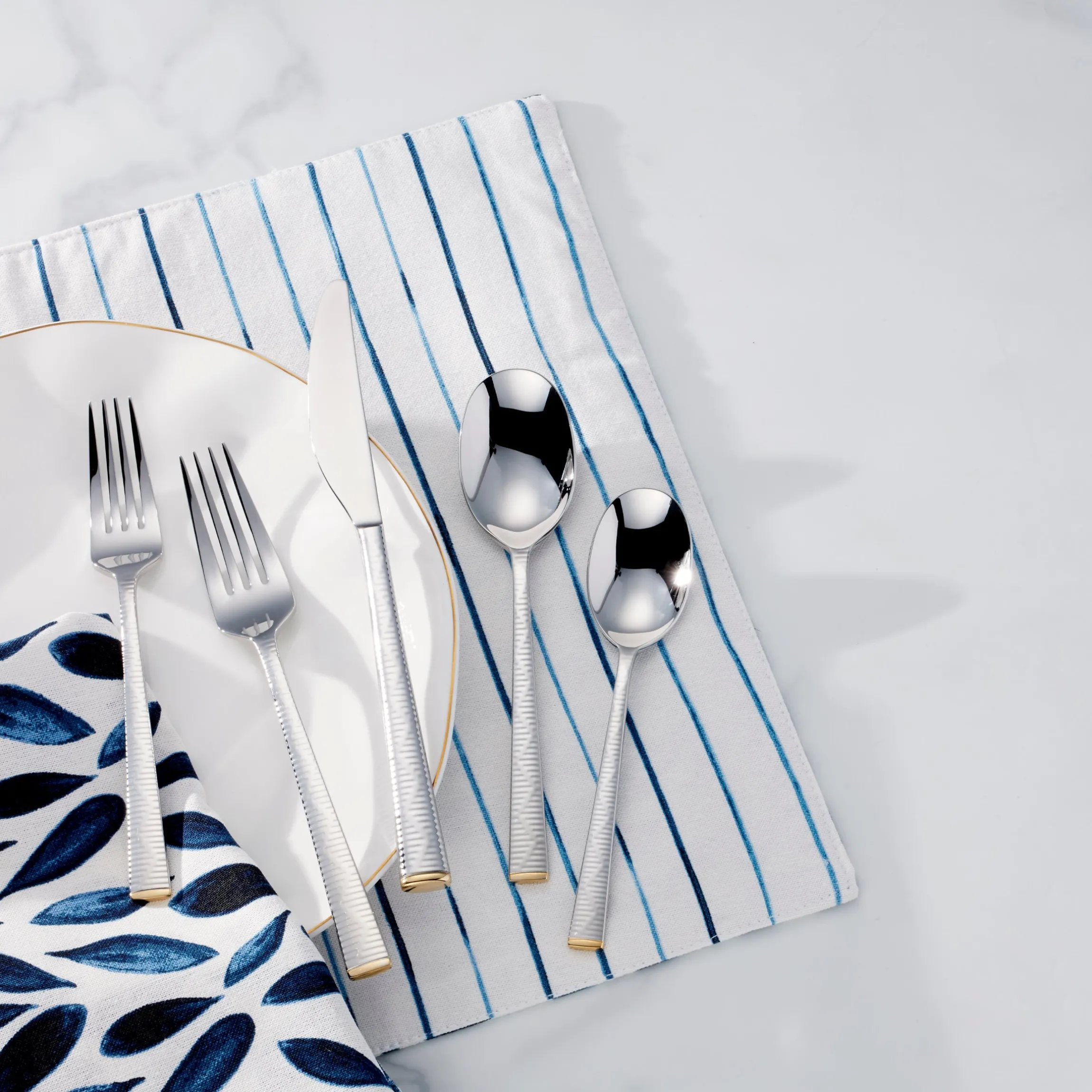 Blue Bay 20-Piece Flatware Set