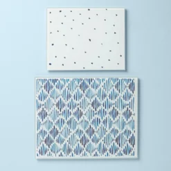 Blue Bay 2-Piece Glass Cutting Board Set