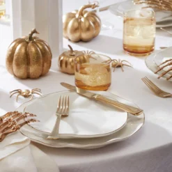 Blue Bay White 12-Piece Dinnerware Set