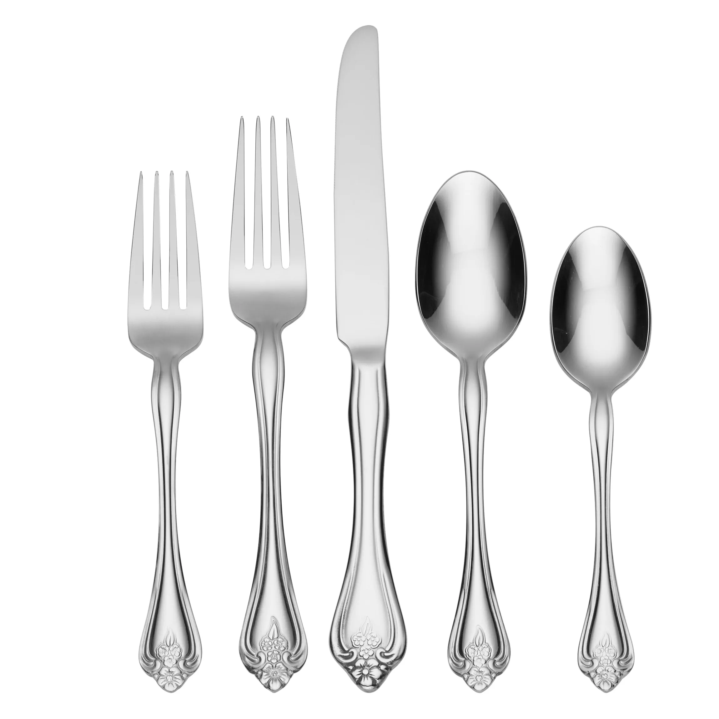 Boutonniere 45-Piece Flatware Set