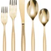 Braga Gold Mirror 20-Piece Flatware Set