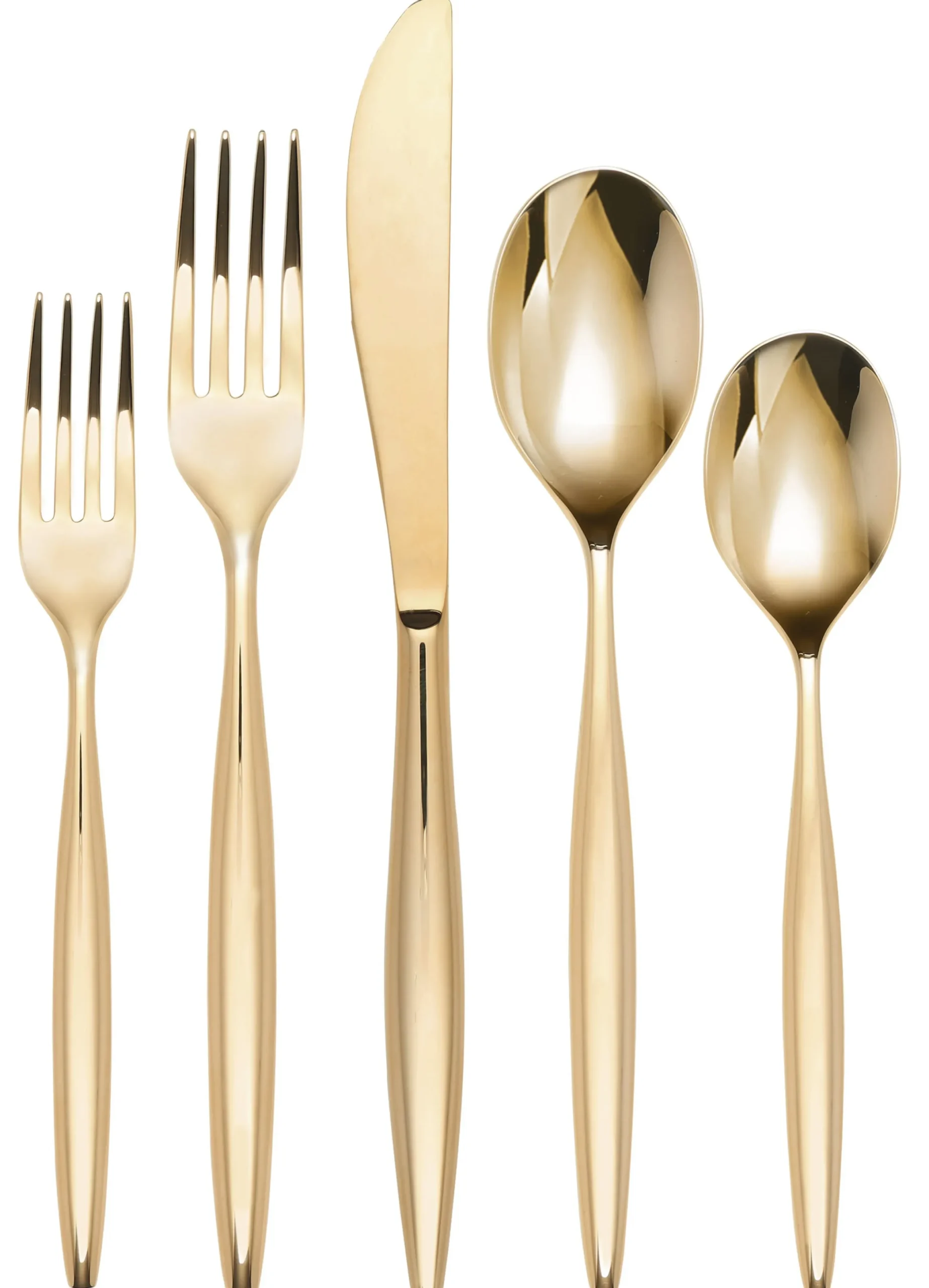 Braga Gold Mirror 20-Piece Flatware Set
