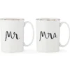 Bridal Party "Mr" & "Mrs" 2-Piece Mug Set