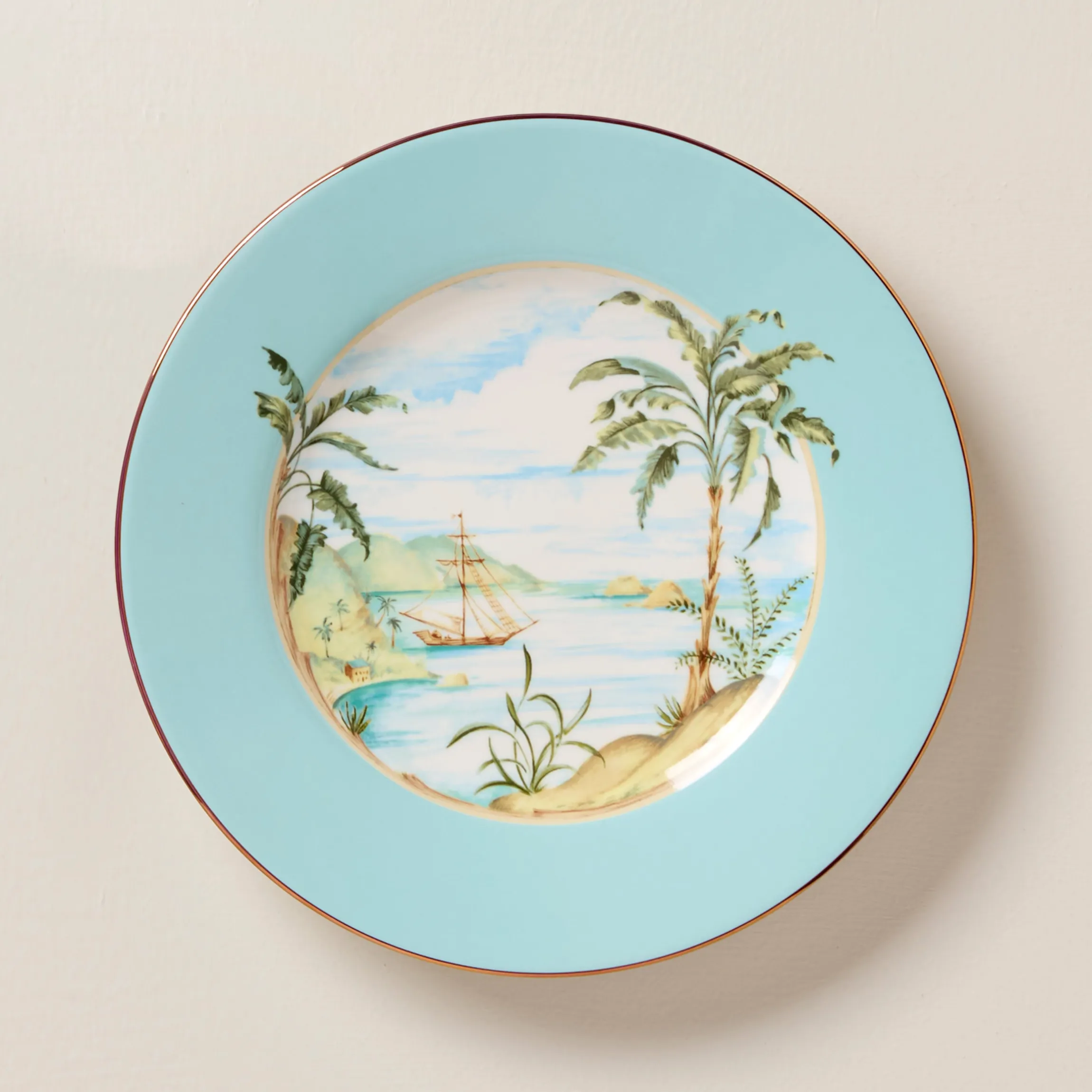 British Colonial Tradewind Accent Plate