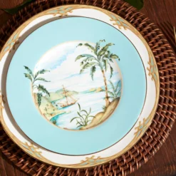British Colonial Tradewind Accent Plate