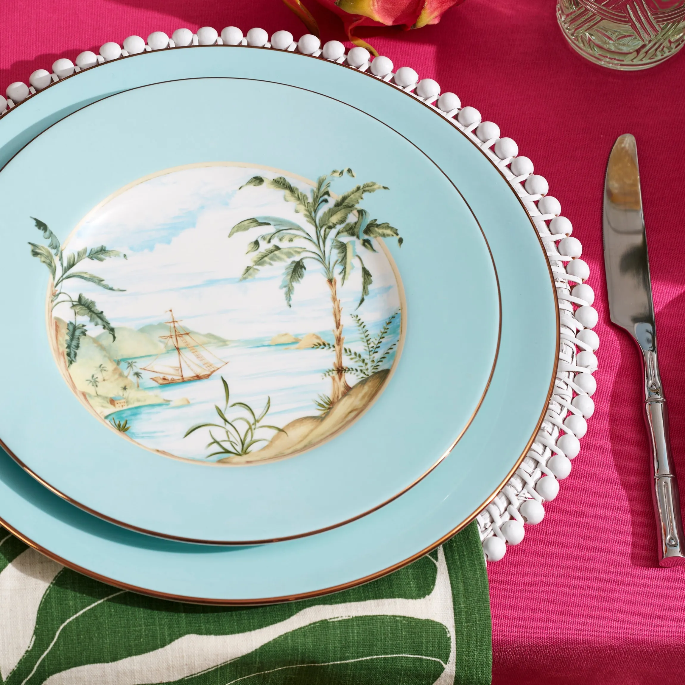 British Colonial Tradewind Dinner Plate