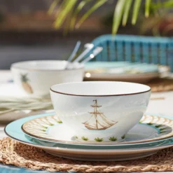 British Colonial Tradewind Rice Bowl